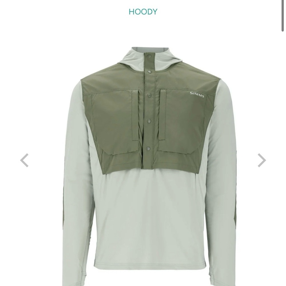 Simms Latitude Bicomp Two-Tone Fishing Hoody